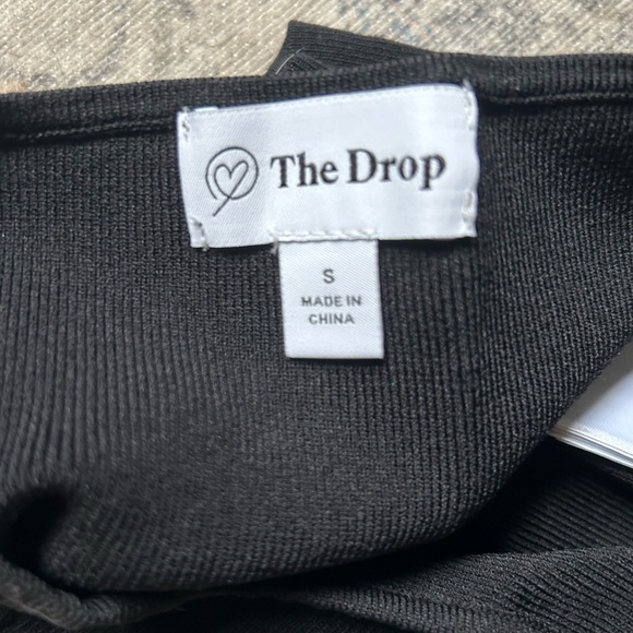 The Drop Women's Greta Fitted Square-Neck Halter Sweater Bralette - Picture 3 of 3